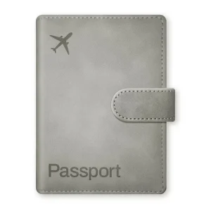 Passport Holder Cover Wallet, RFID Blocking Travel Document Organiser PU Leather